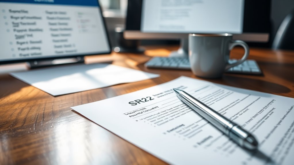 filing an sr22 form
