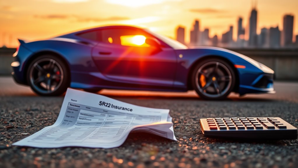 sr22 impacts insurance premiums